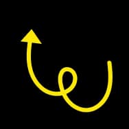 yellow arrow